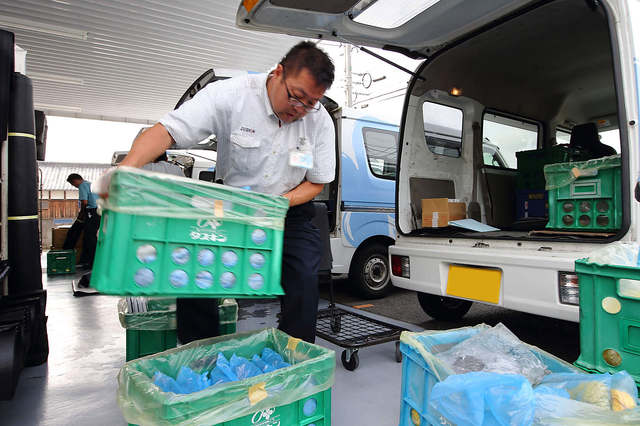 掃除用品の配達の画像04